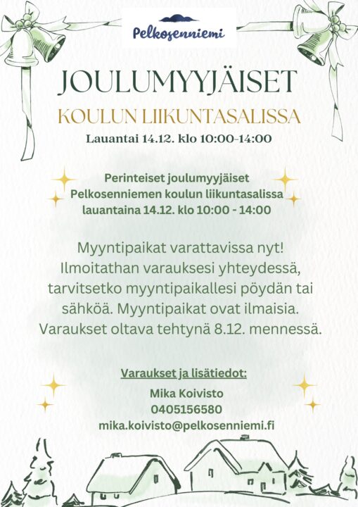 Joulumyyjäiset 2024