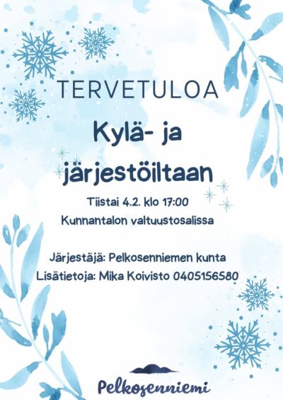 Kylä- ja järjestöilta 4.2.2025