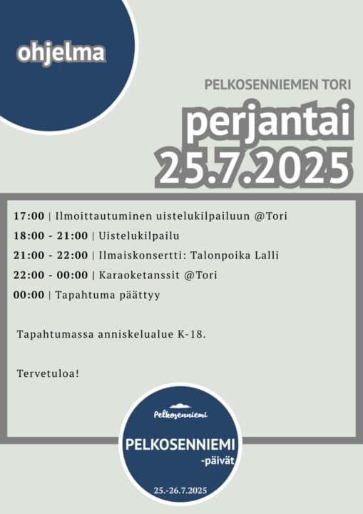 Pelkosenniemipäivä 2025