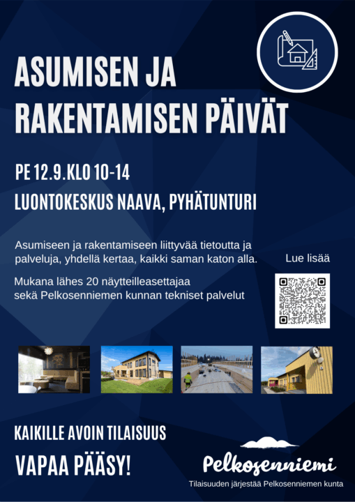 Asumisen ja rakentamisen päivät 2025 juliste A4
