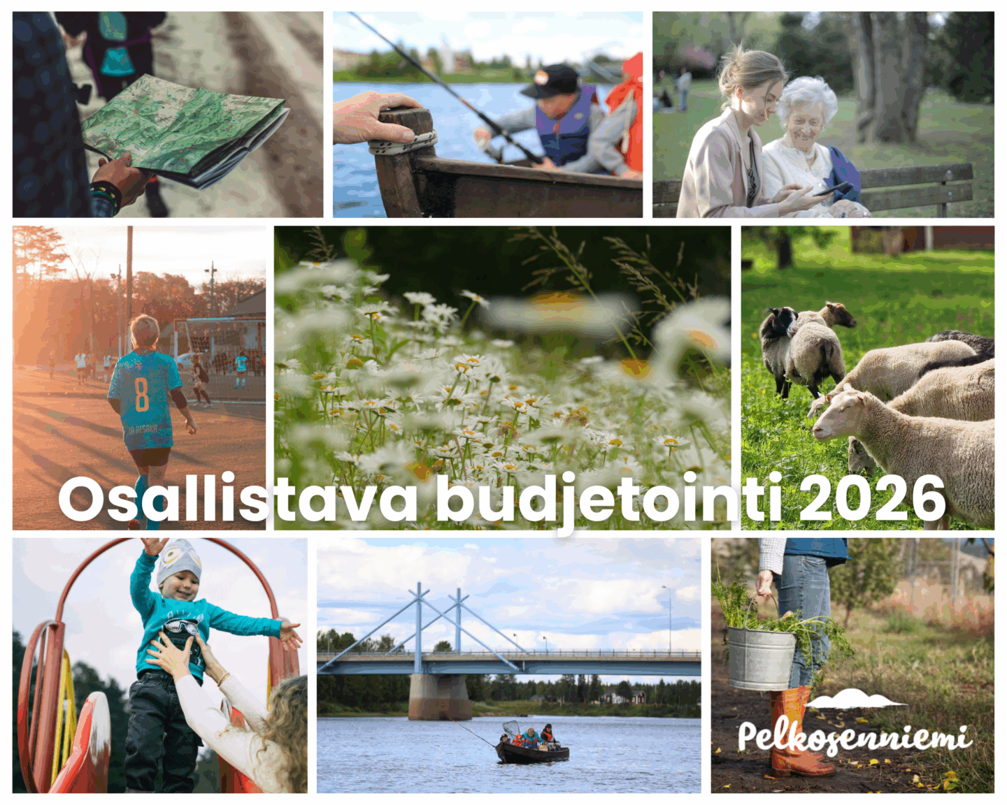maisemia ja ihmisiä