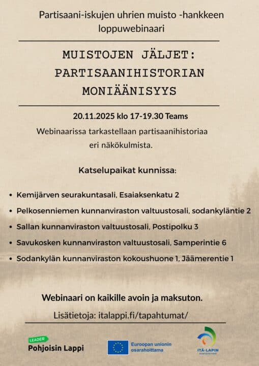 Partisaani loppuwebinaari